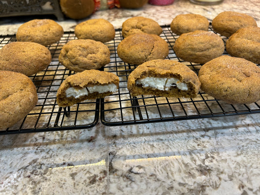 Pumpkin Cheesecake Cookies